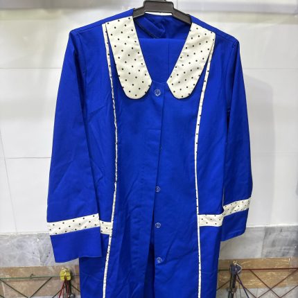 لباس فرم دخترانه آبی کرم