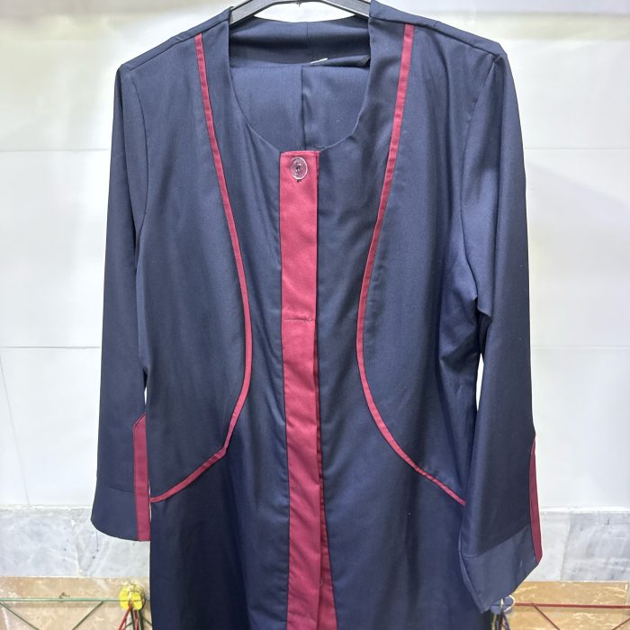 لباس فرم دخترانه سرمه‌ای زرشکی